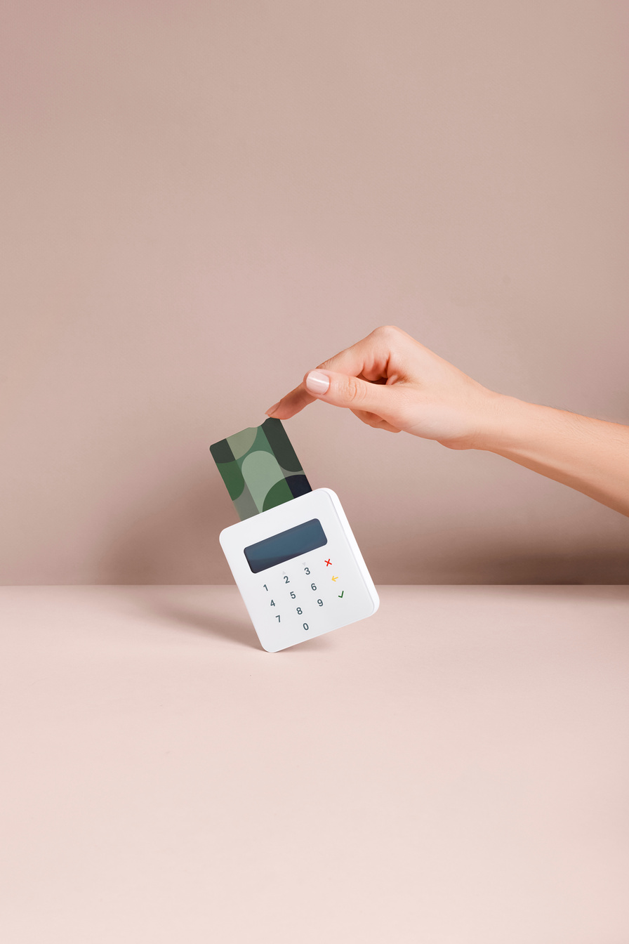 Person Doing Card Payment Through Paywave